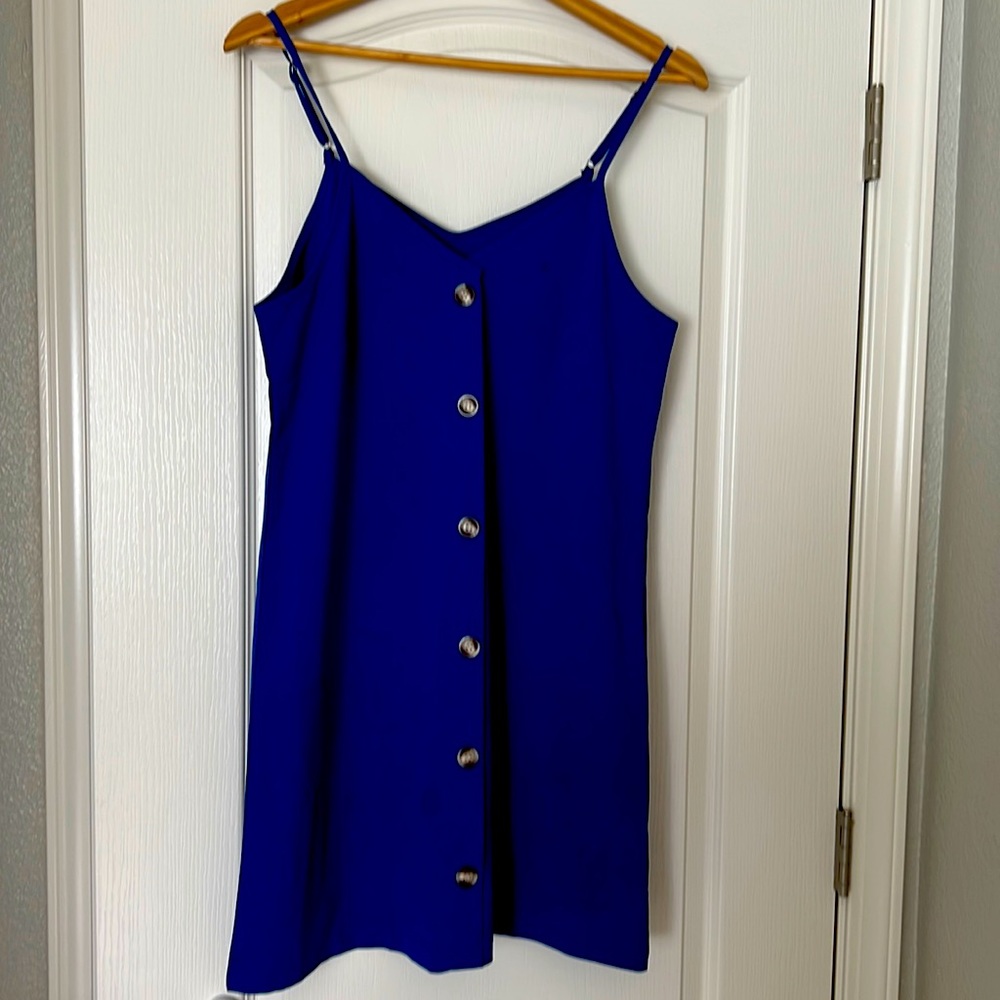 Lulus swing dress with adjustable straps